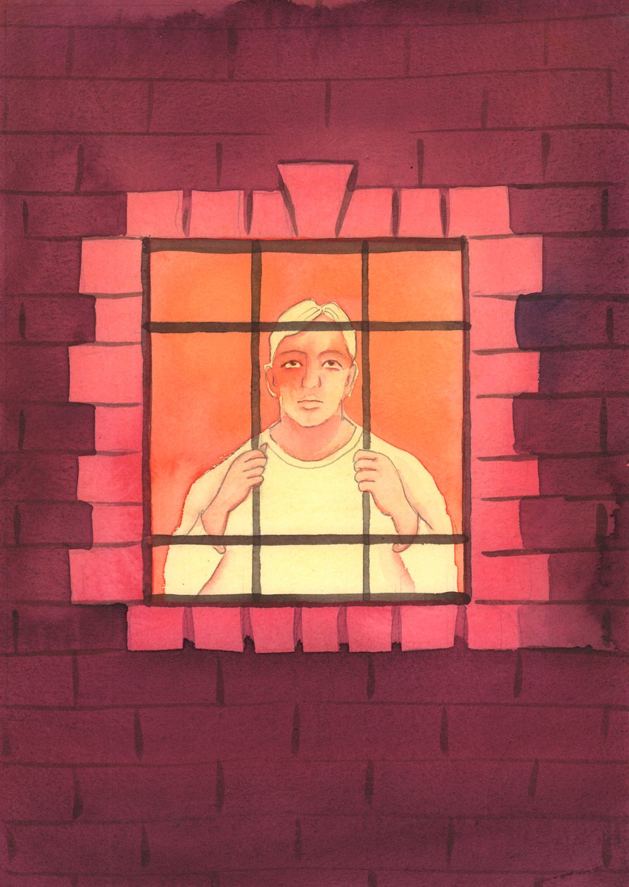 Muitos dos bravos amigos de Cristo sofreram zombaria, prisão e morte, a fim de permanecerem fiéis aos ensinamentos de Sua Igreja, e por amor a Ele., 2004 (w - c no papel) de Elizabeth Wang