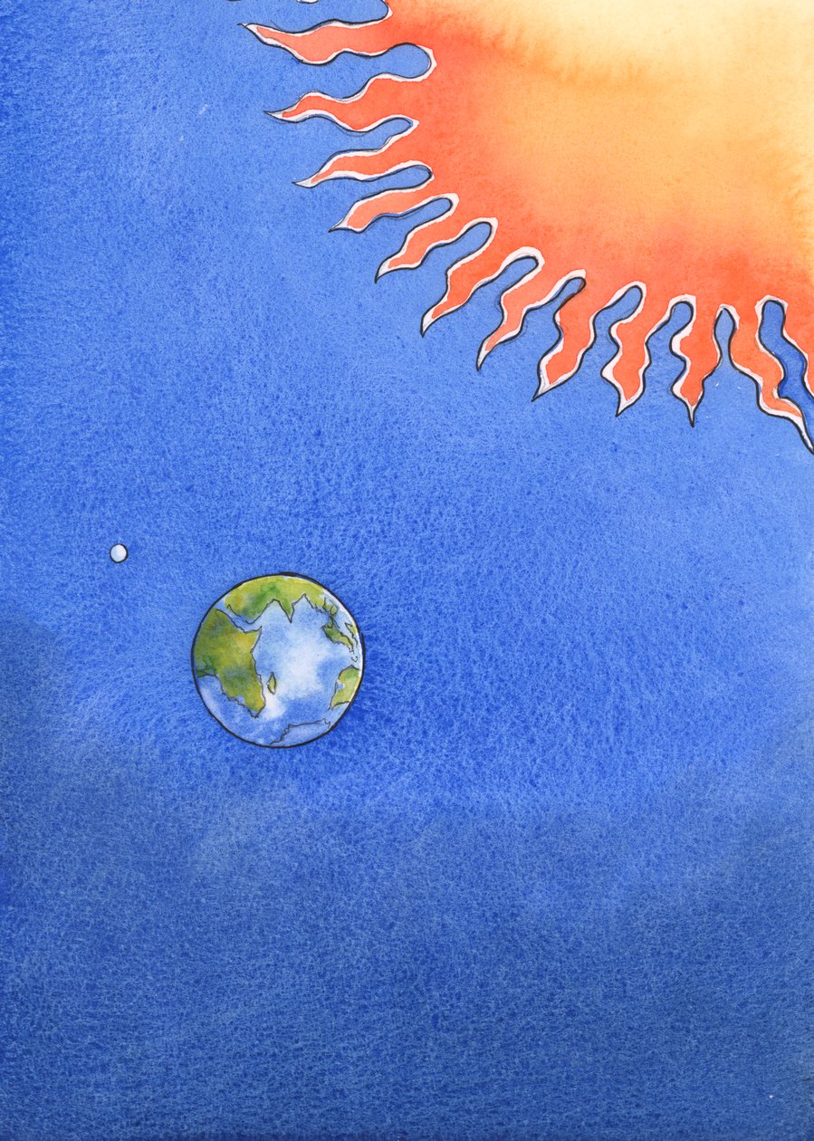 Visto que Deus desceu do Céu à terra, para se humilhar, para nos salvar, não devemos desrespeitar perdendo missa, ou ignorando a sua presença no Santíssimo Sacramento., 2004 (c - c no papel) de Elizabeth Wang