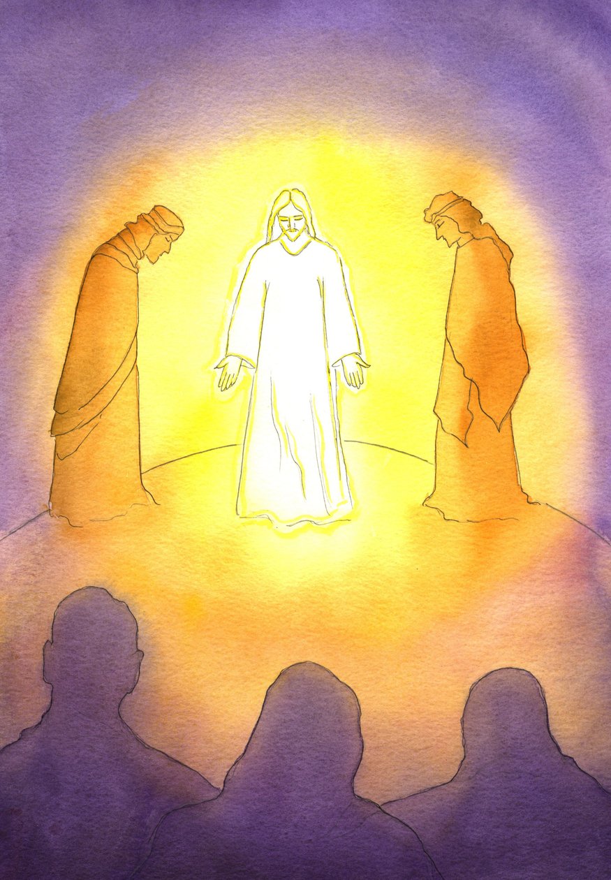 A Transfiguração, 2001 (w - c no papel) de Elizabeth Wang