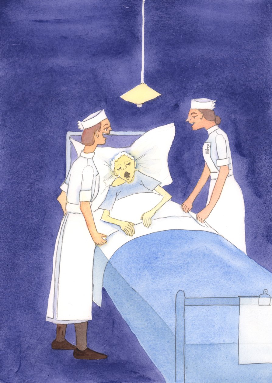 Indivíduos únicos, por mais fracos que sejam, nunca devem ser tratados como um incômodo ou meros objetos de pena, 2004 (w - c no papel) de Elizabeth Wang