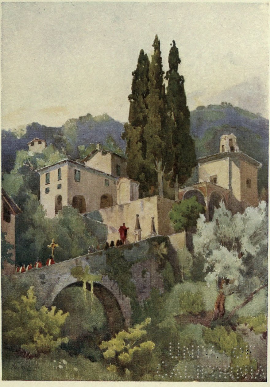 La Madonna della Pace, Lago di Como, Ilustração de 
