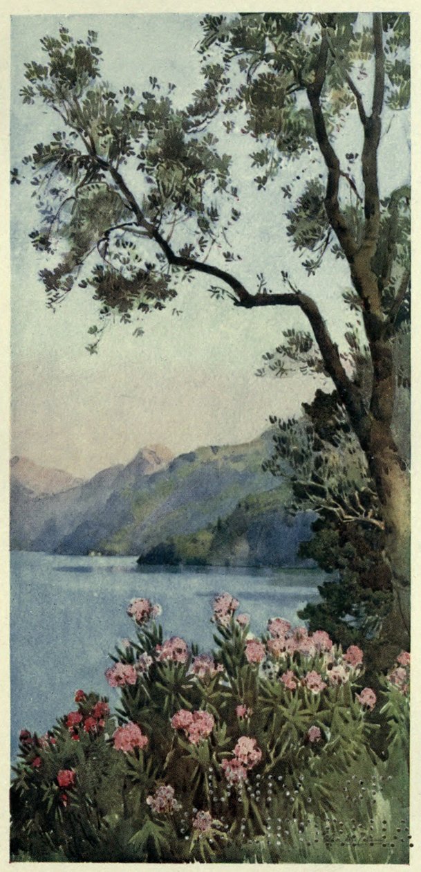 Lago di Como, Ilustração de 