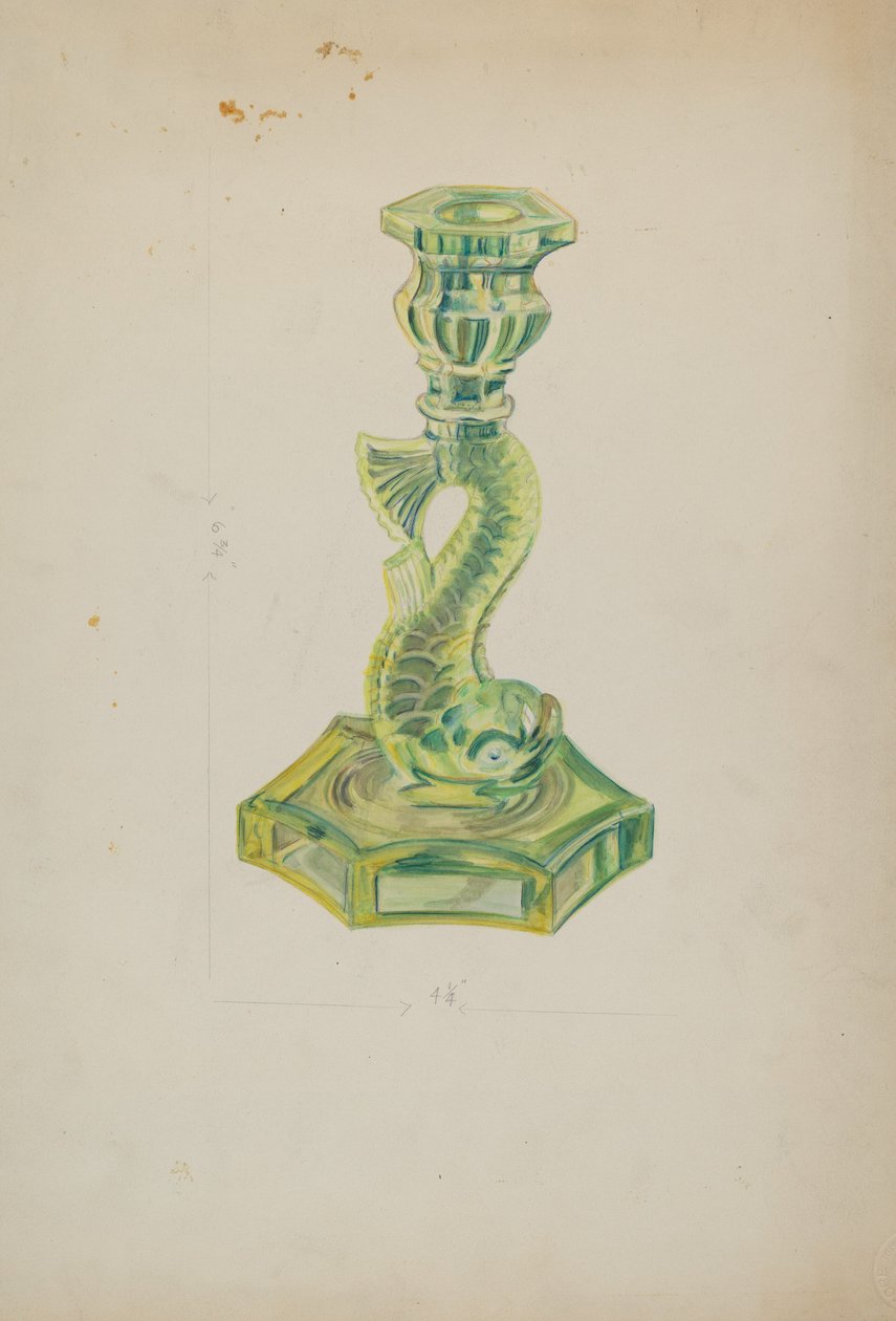 Castiçal Golfinho de Ella Josephine Sterling