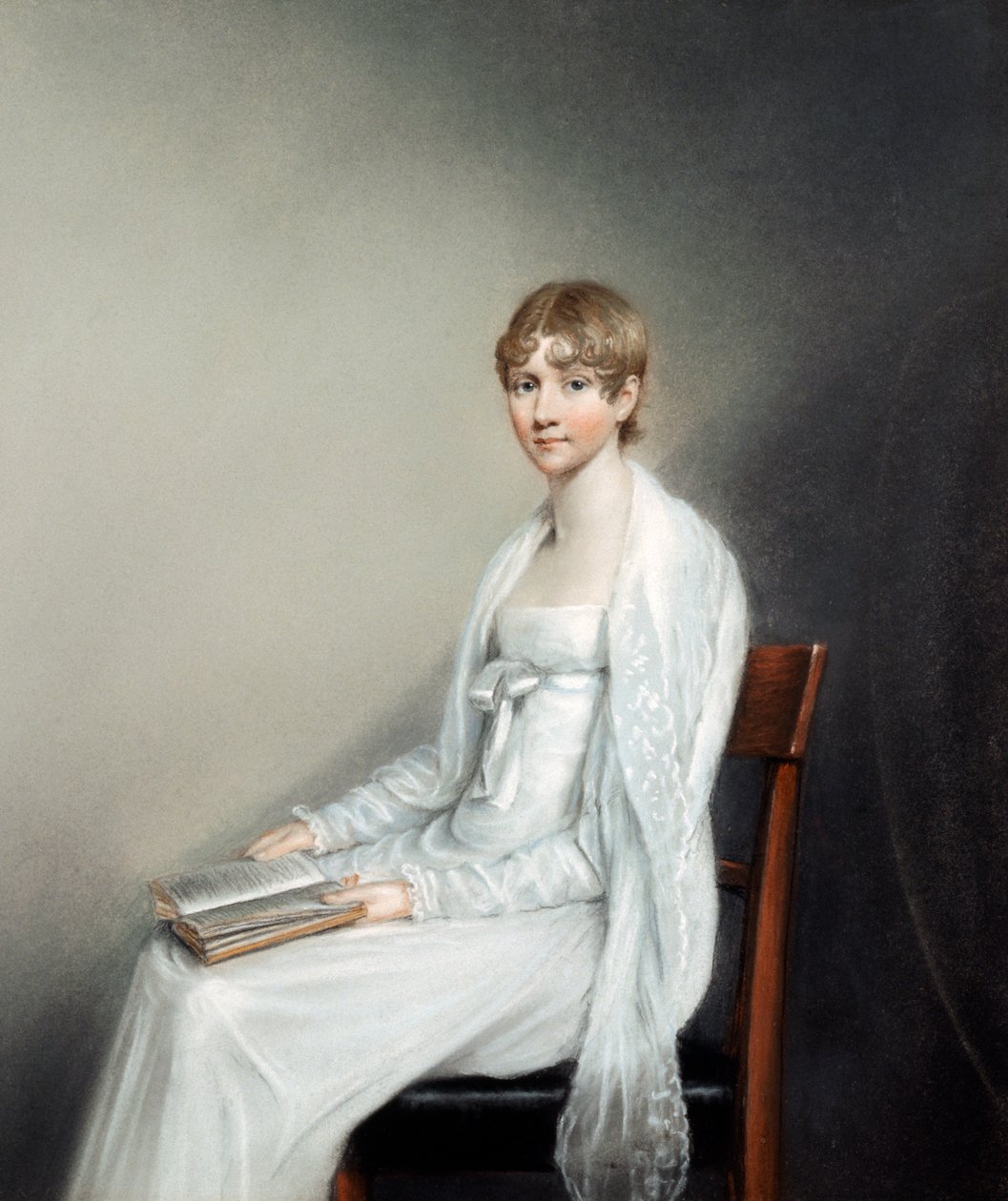 Caroline Darwin (óleo sobre tela) de Ellen Sharples