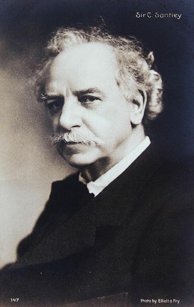 Sir Charles Santley, c.1920 (foto a p/b) de Elliott and Fry Photography Studio