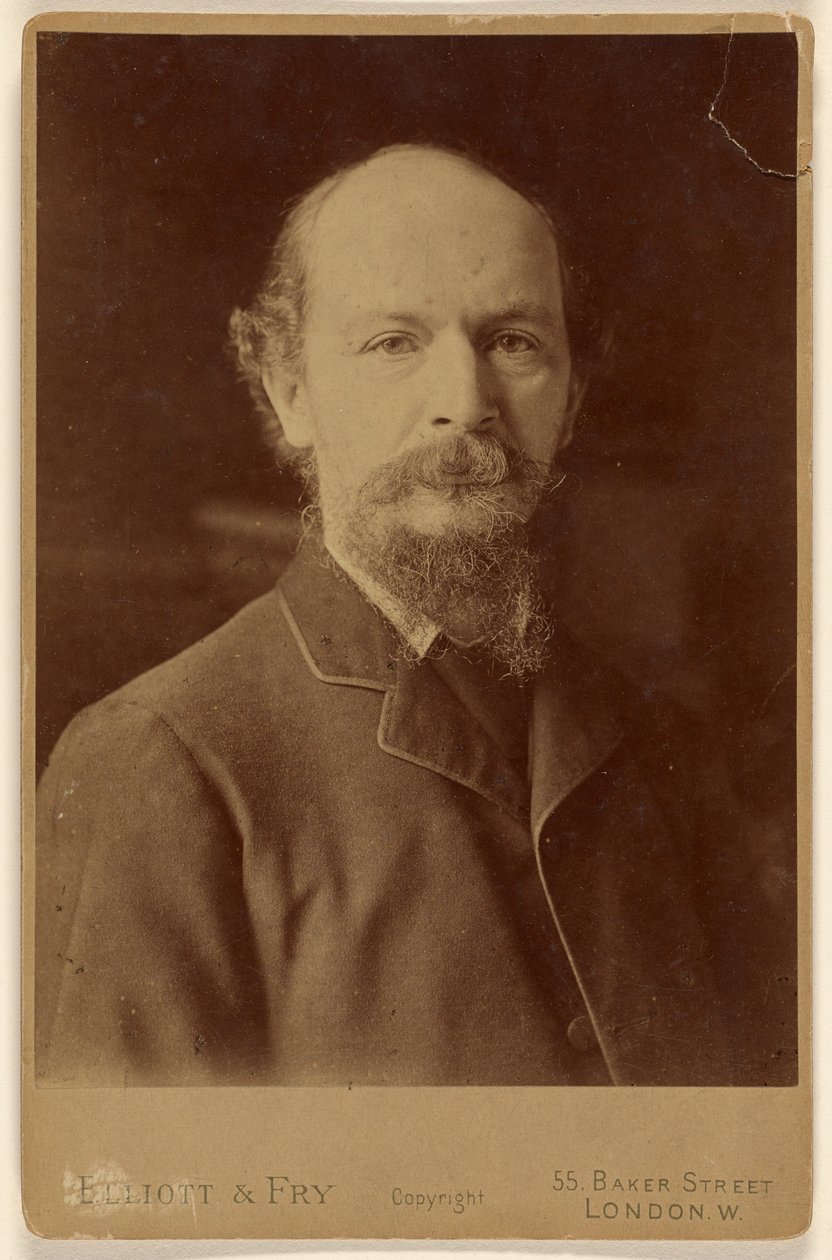 A[legernon] C[harles] Swinburne (1837 - 1909) de Elliott and Fry