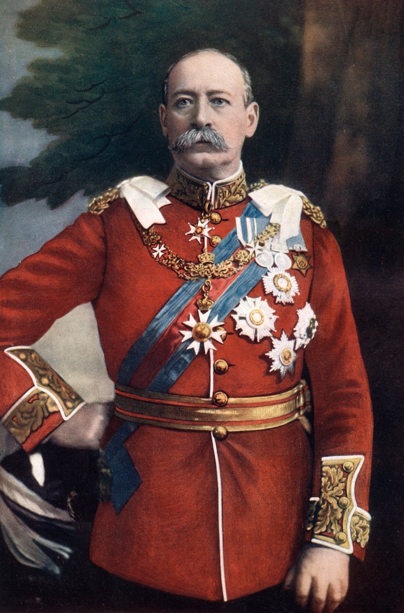 General Sir Francis Wallace Grenfell, soldado britânico, 1902 de Elliott and Fry