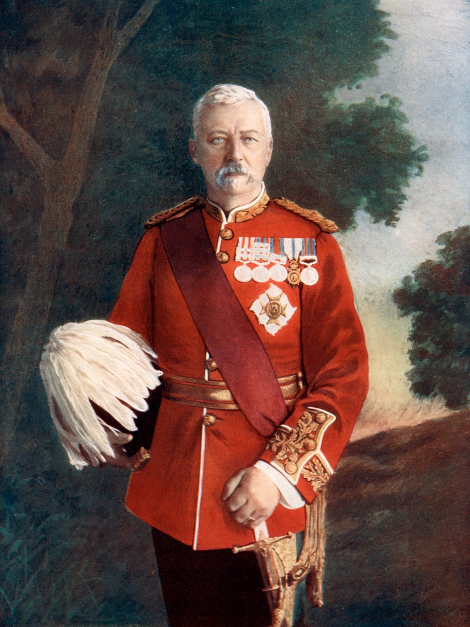 Tenente General Sir Robert Low, 1900 de Elliott and Fry