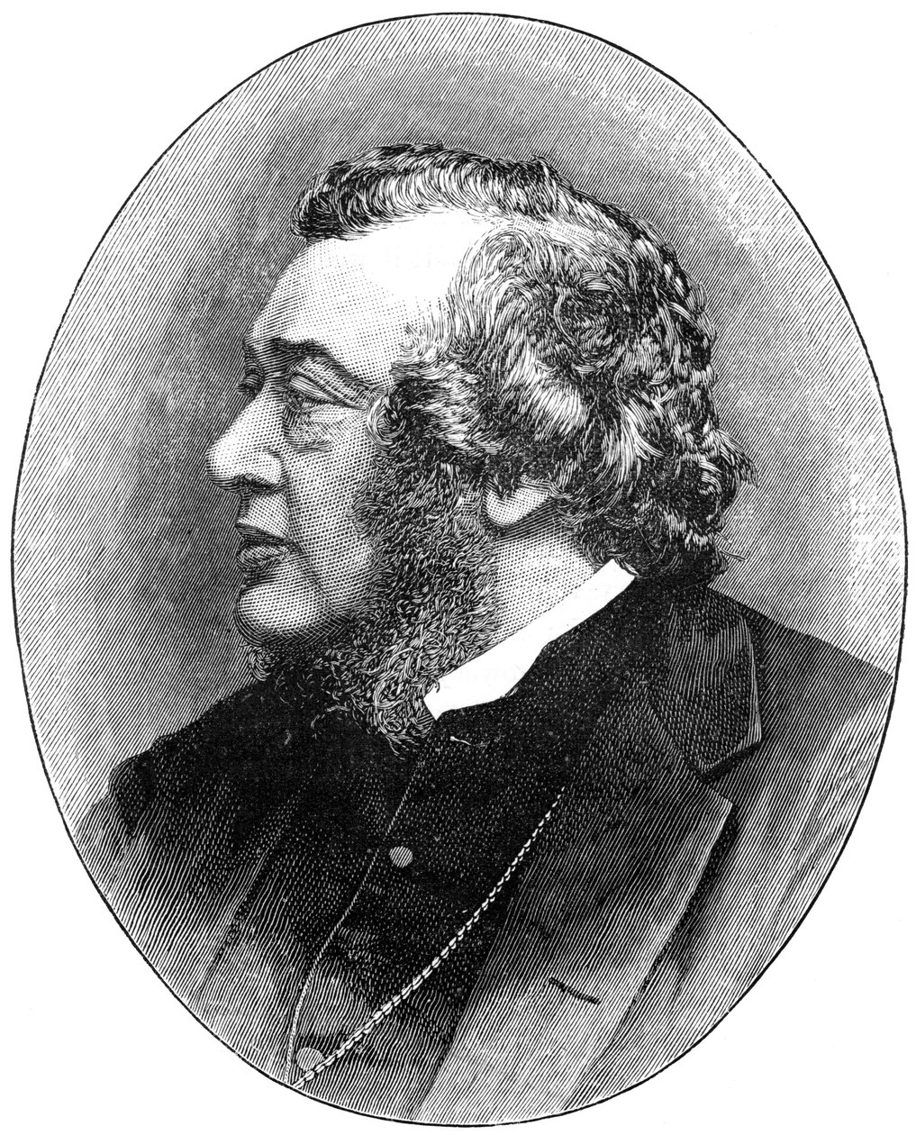 Norman Macleod, teólogo escocês do século XIX, autor e reformador social, 1900. de Elliott and Fry
