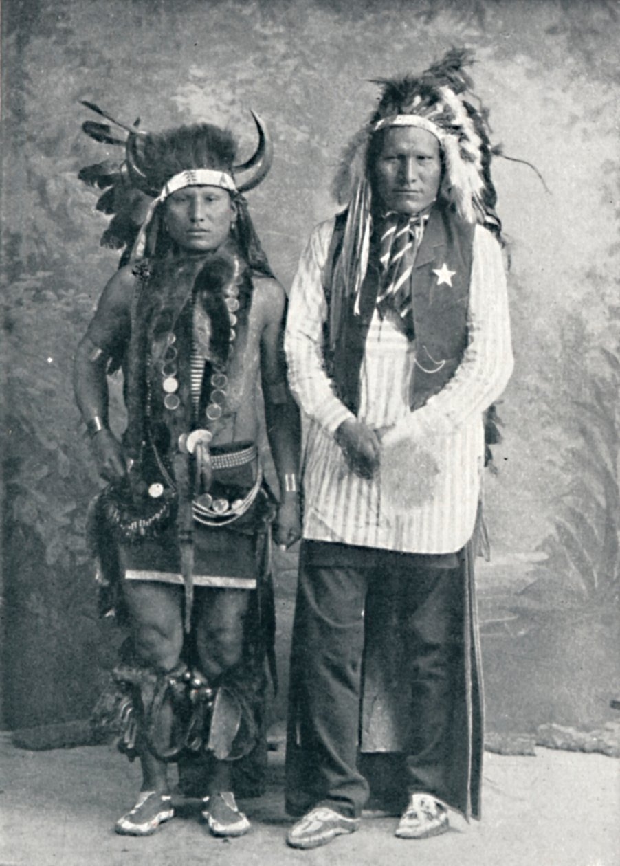Índios norte-americanos, 1912 de Elliott and Fry