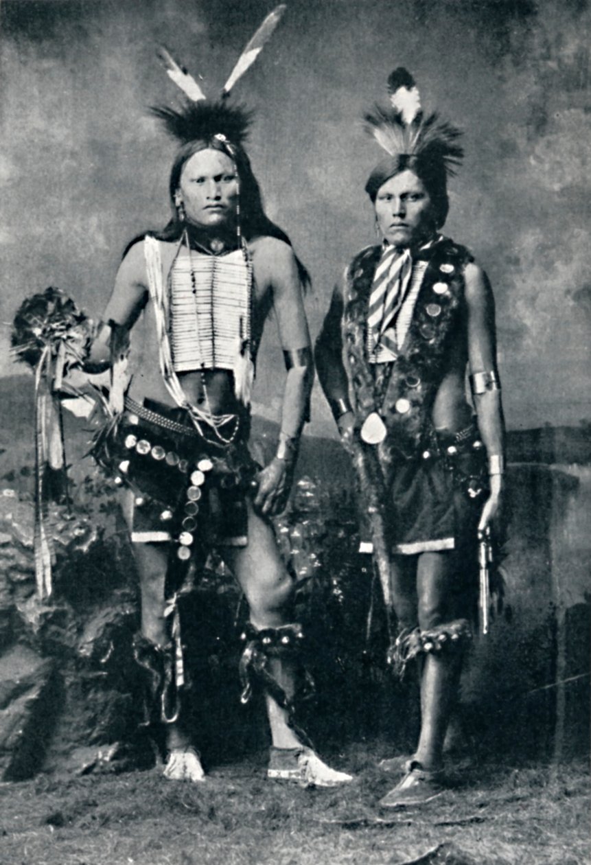 Índios norte-americanos, 1912 de Elliott and Fry