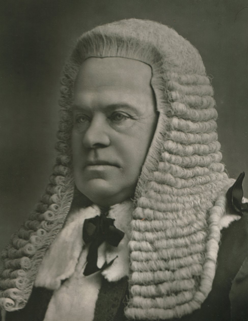 O honorável direito O conde de Halsbury, c1880s, c1907. de Elliott and Fry
