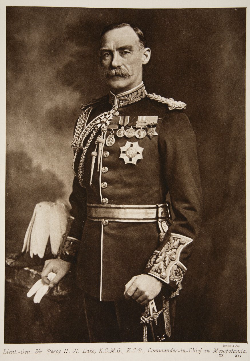 Tenente-General Sir Percy HN Lake, 1914-19 de Elliott und Fry Studio