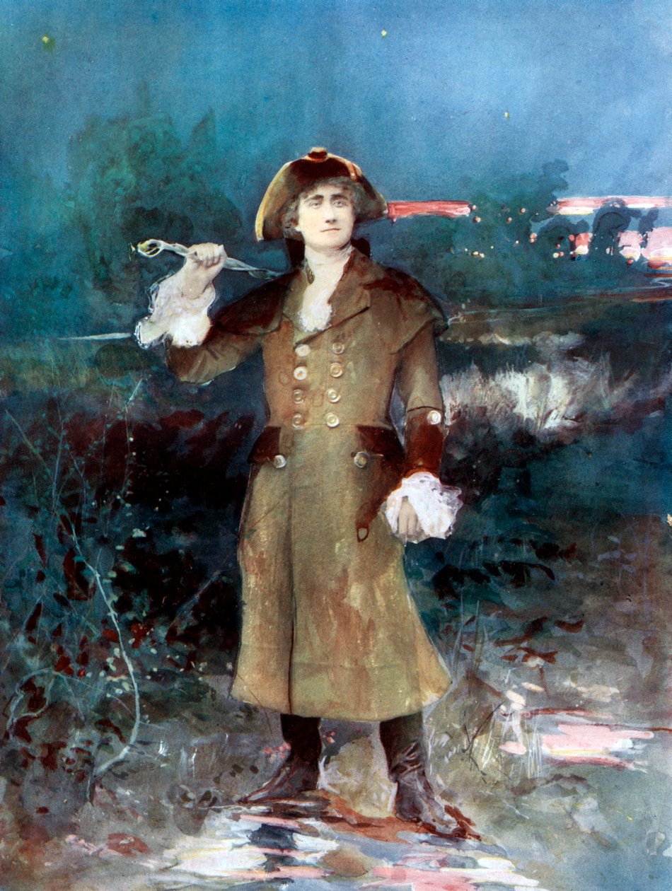 Fred Terry no Beco da Mudança, c1902. de Ellis and Walery