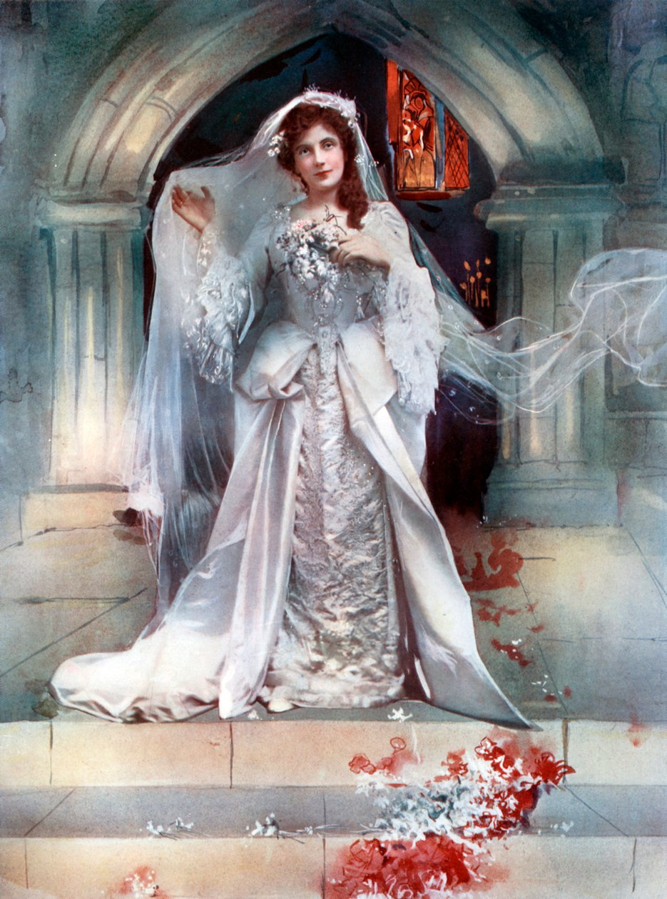 Lena Ashwell em Bonnie Dundee, c1902. de Ellis and Walery