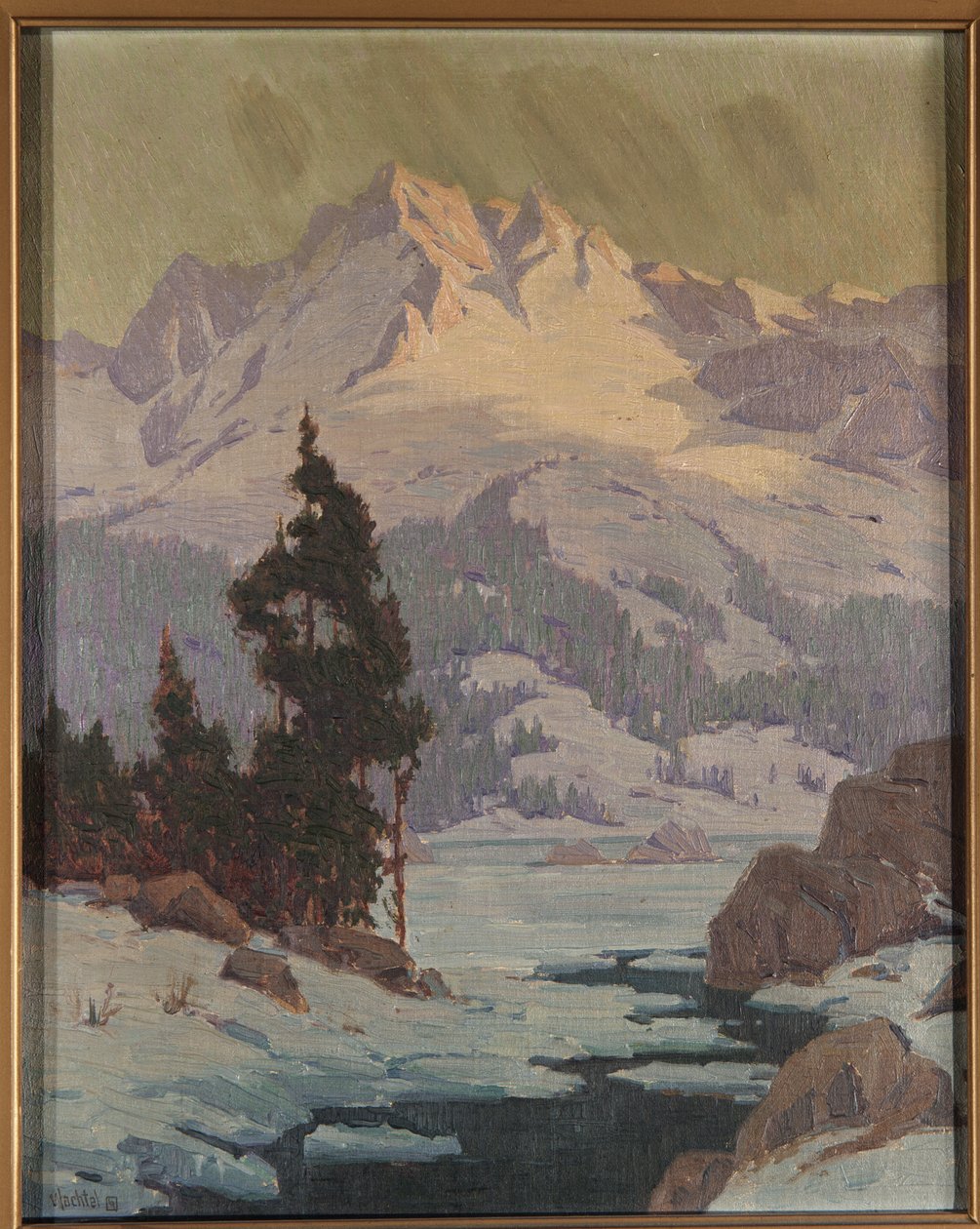 Vista do garfo sul de Bishop Creek de Elmer Wachtel