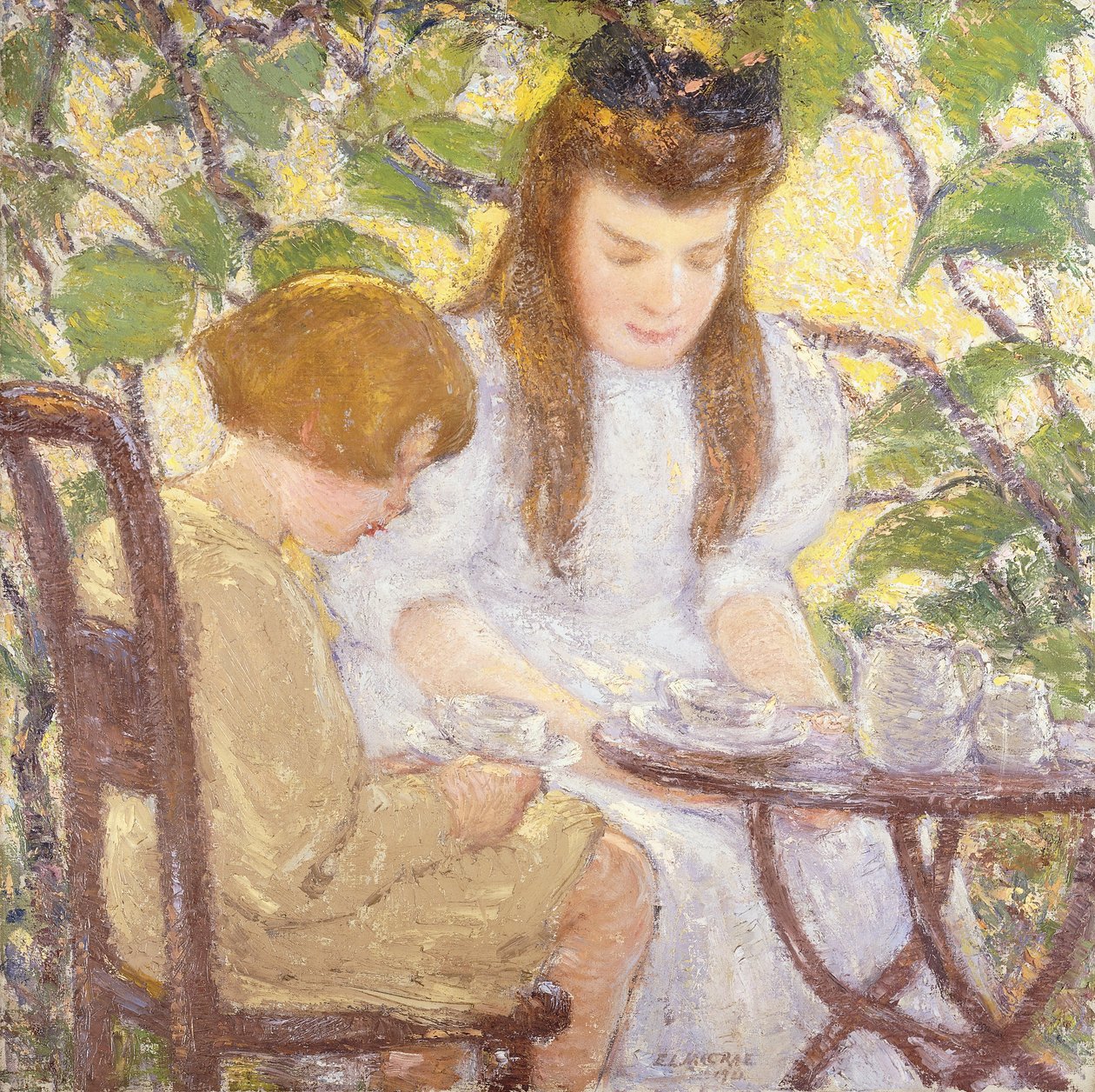 Chá na árvore de Elmer Livingston MacRae