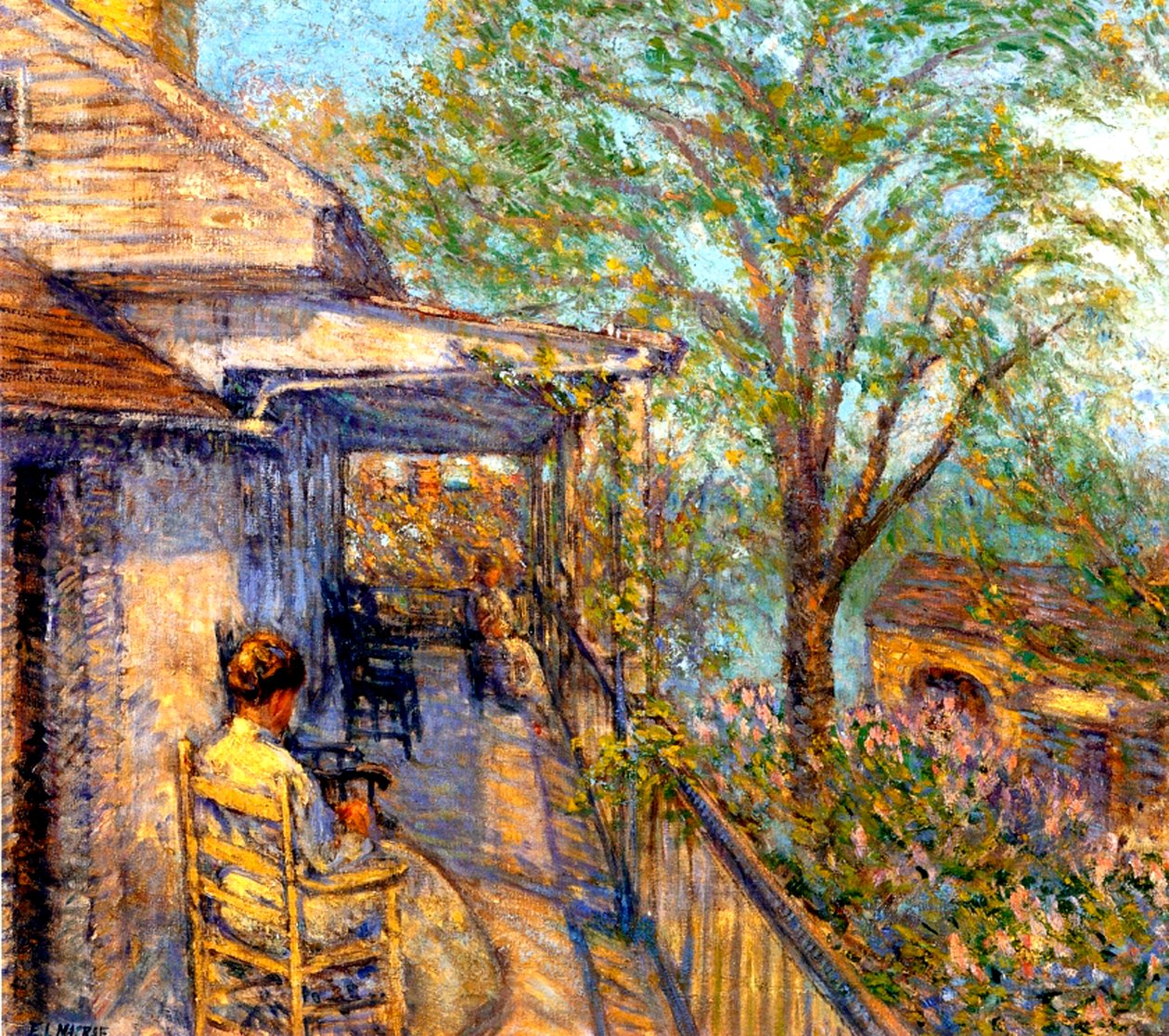 O alpendre superior de Elmer Livingston MacRae