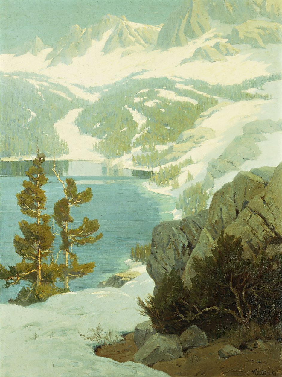 Lago George, Sierra Nevada de Elmer Wachtel