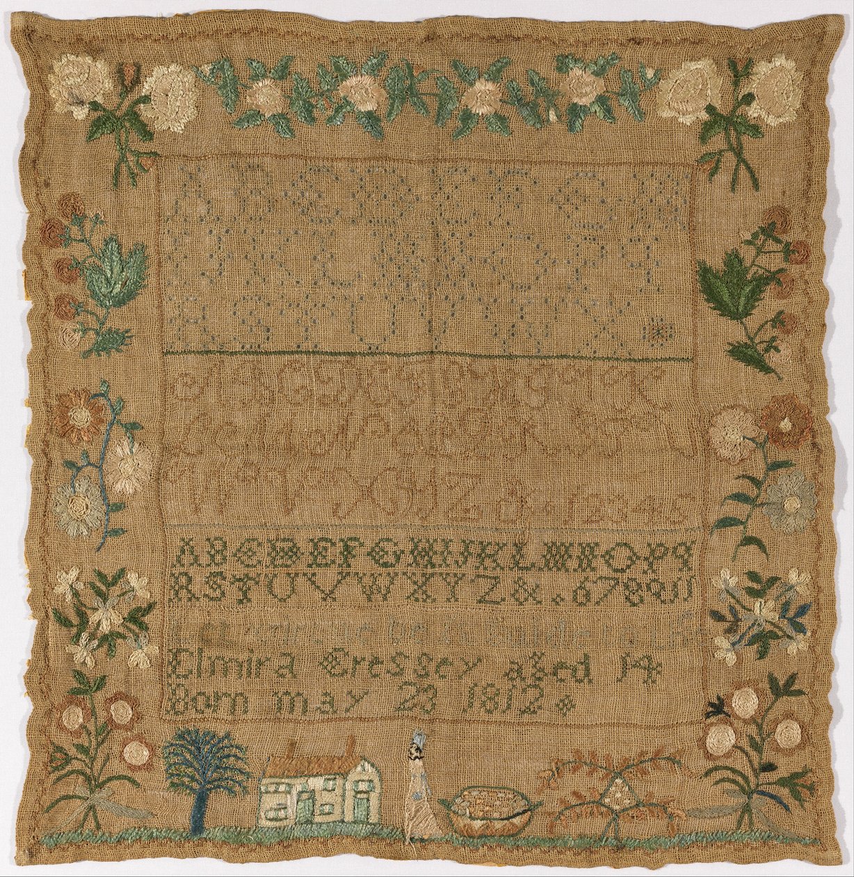 Sampler de Elmira Cressey