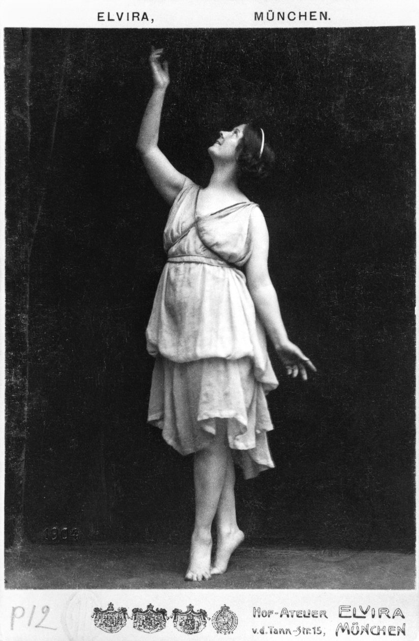 Isadora Duncan (1877-1927) c.1903-04  de Elvira Studio