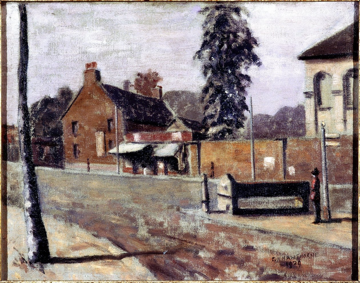 No Limite de Epping (óleo sobre tela) de Elwin Hawthorne