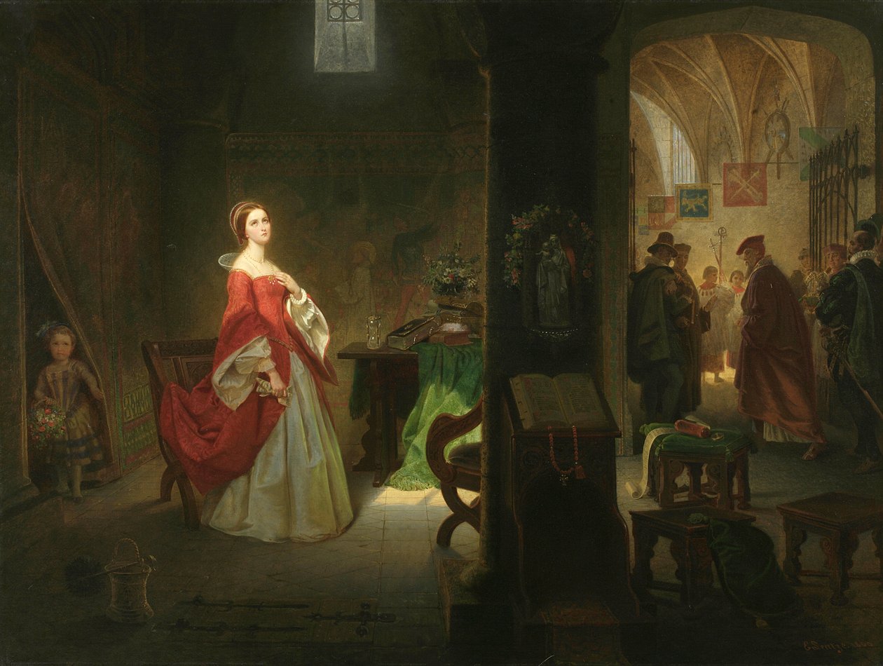 Princesa Elizabeth na Torre, 1860 de Emanuel Gottlieb Leutze