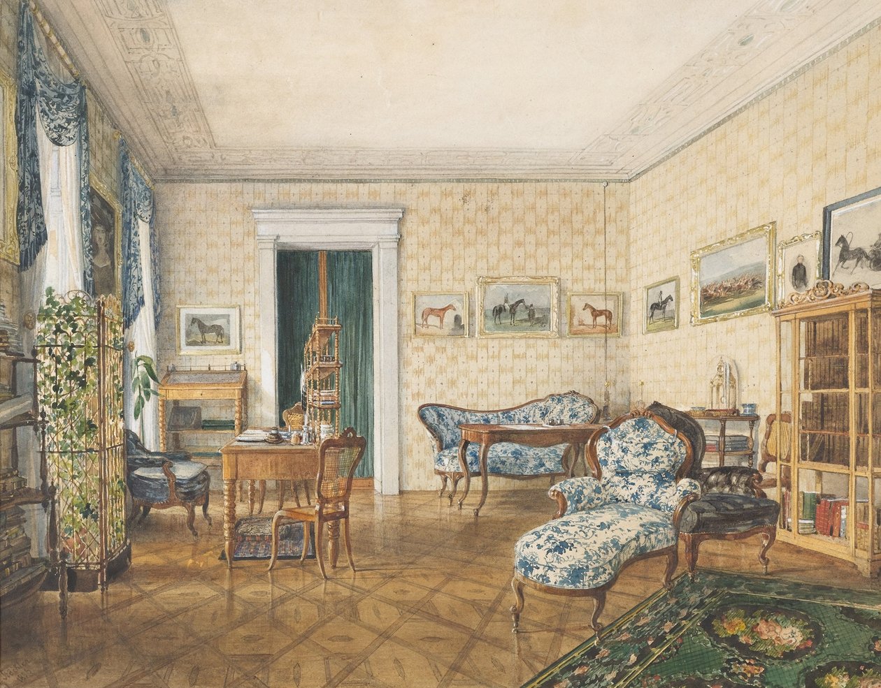 Sala de desenho de um esportista de Emanuel Stöckler