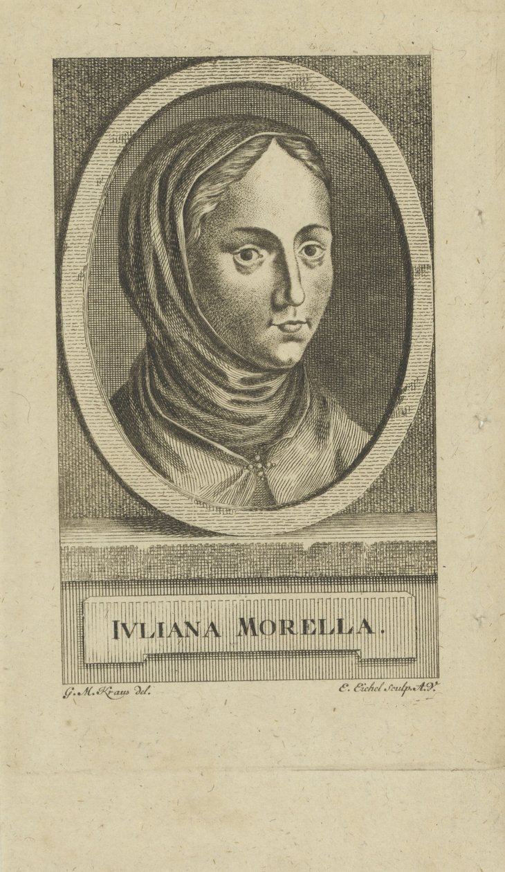 Retrato de Juliana Morell 1594-1653, antes de 1777. de Emanuel Eichel
