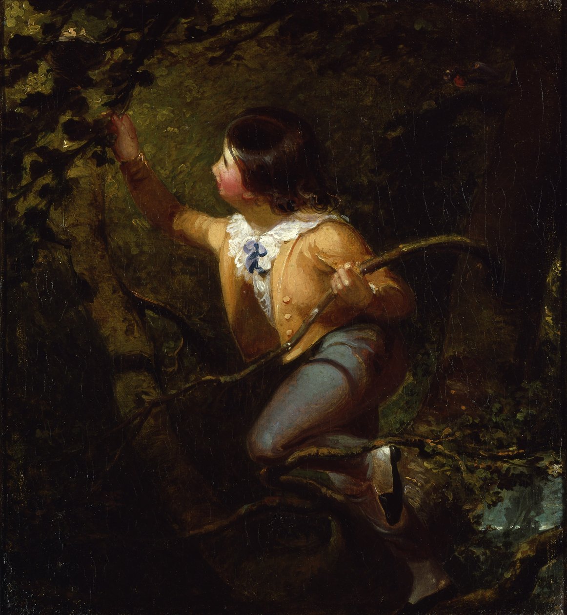 Nidificação de aves de Emanuel Gottlieb Leutze