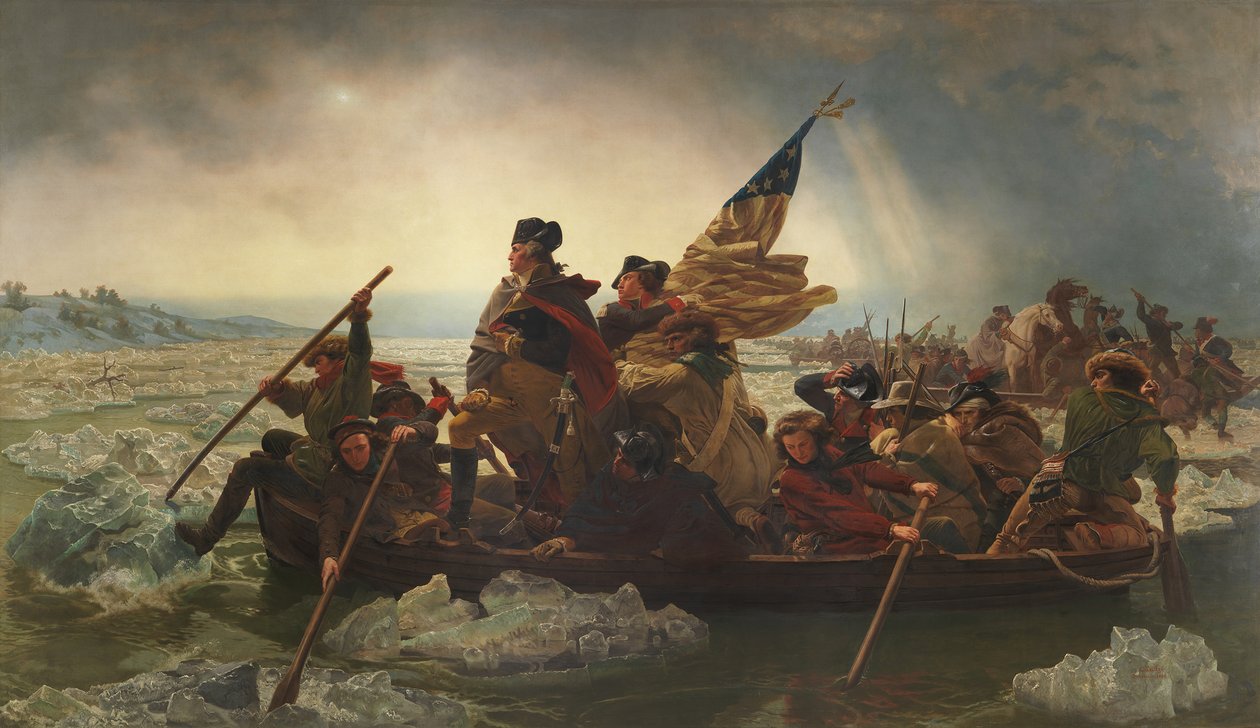 Washington Crossing the Delaware, 1851. de Emanuel Gottlieb Leutze