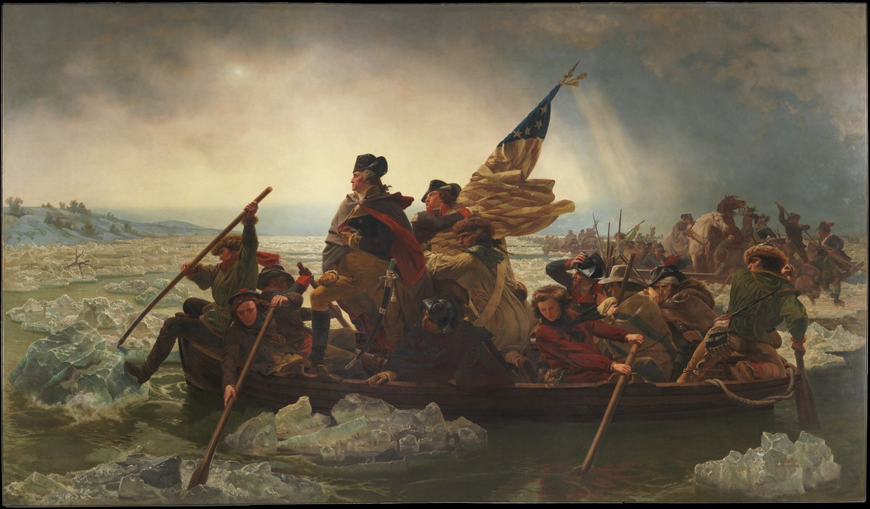Washington cruzando o Delaware de Emanuel Leutze