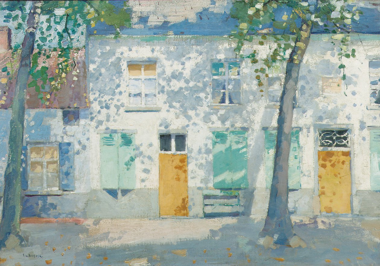 Manhã de domingo em Moll, Valência, 1911 de Emanuel Samson van Beever