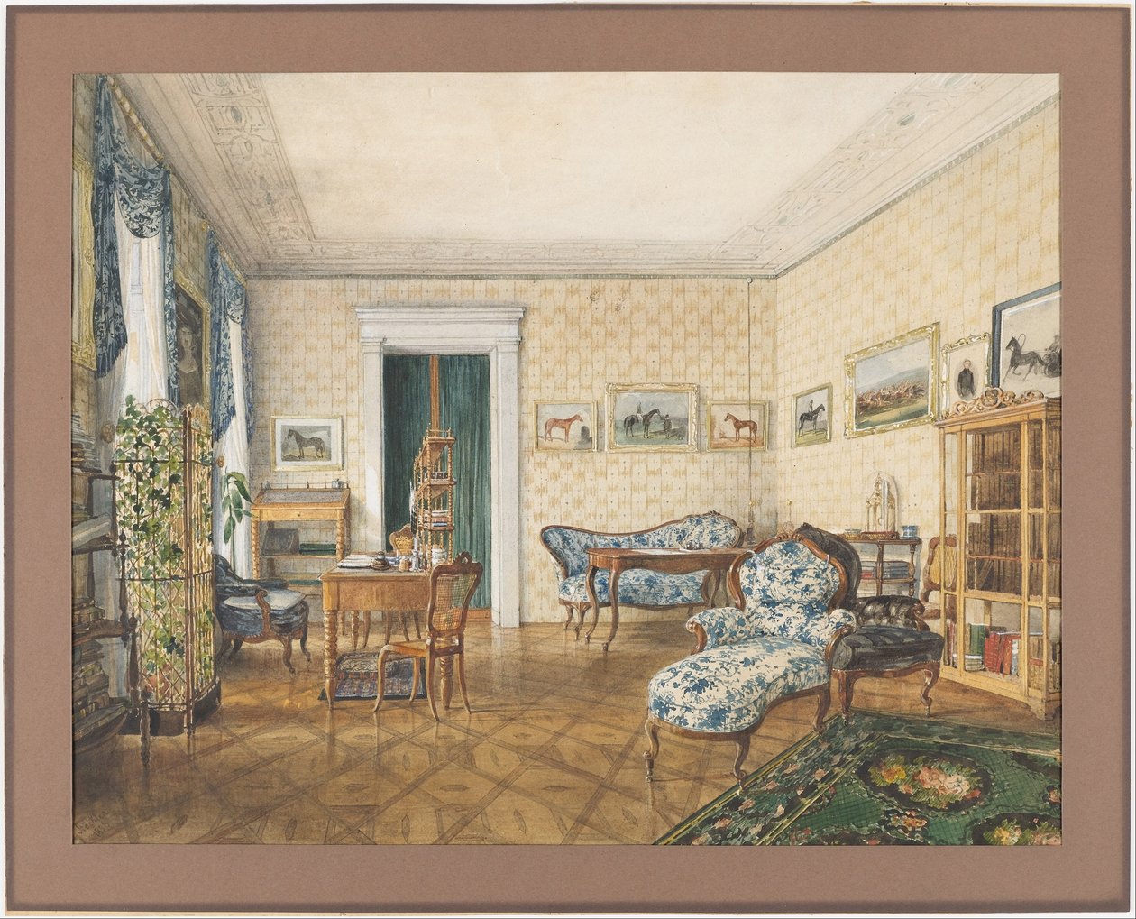 Sala de estar de um desportista de Emanuel Stöckler