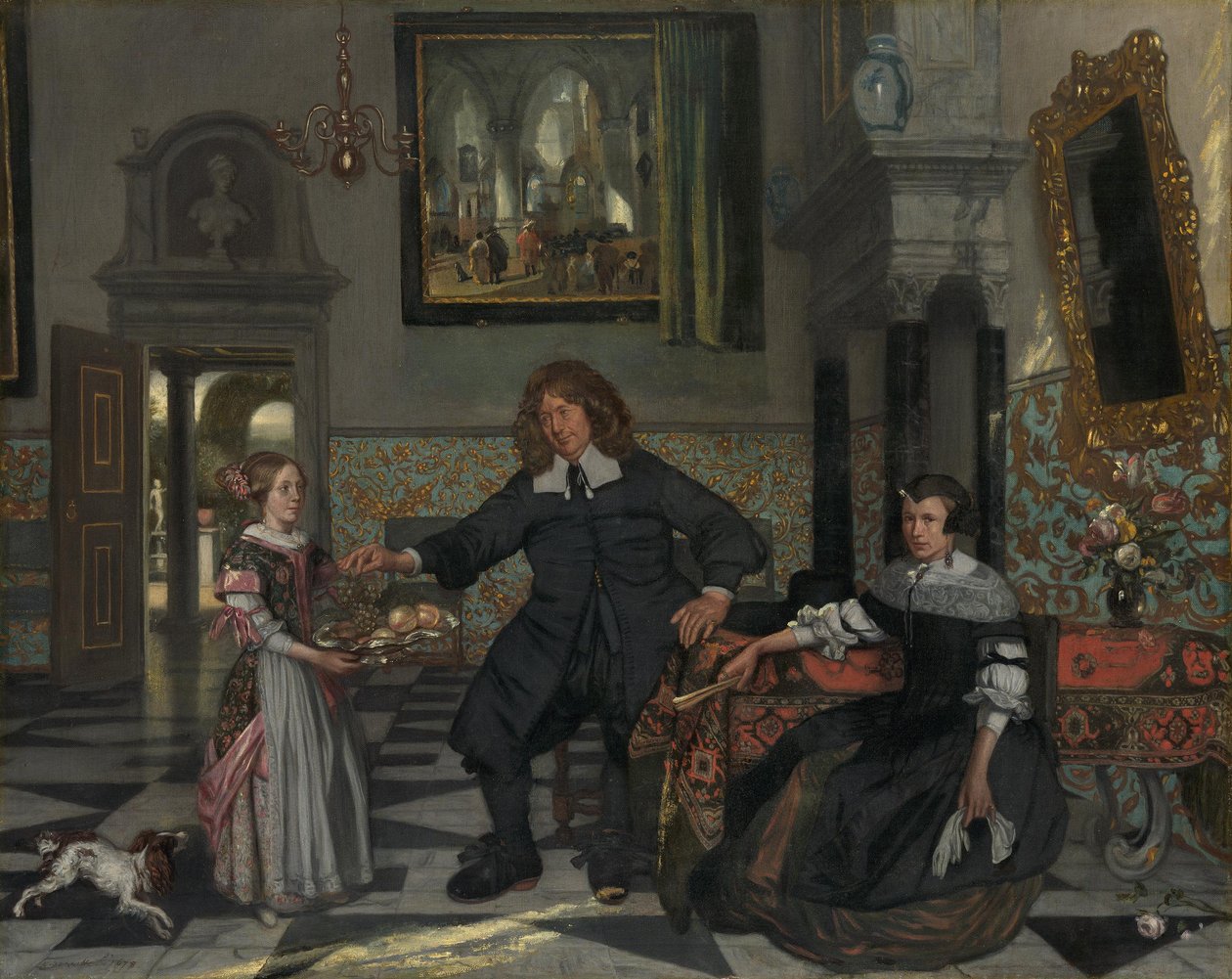 Retrato de família de Emanuel de Witte
