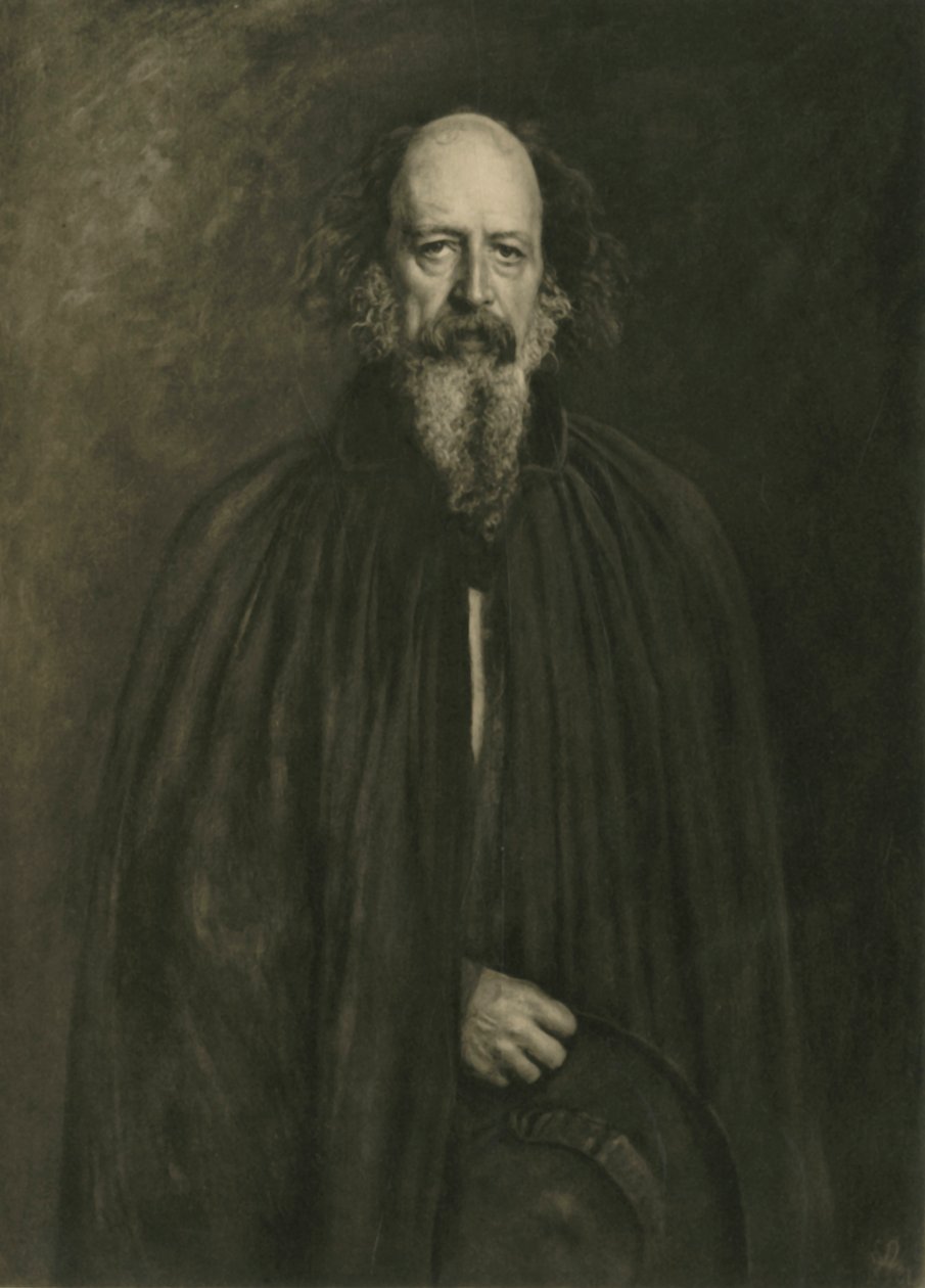 Alfred Lord Tennyson, 1881, 1908. de Emery Walker