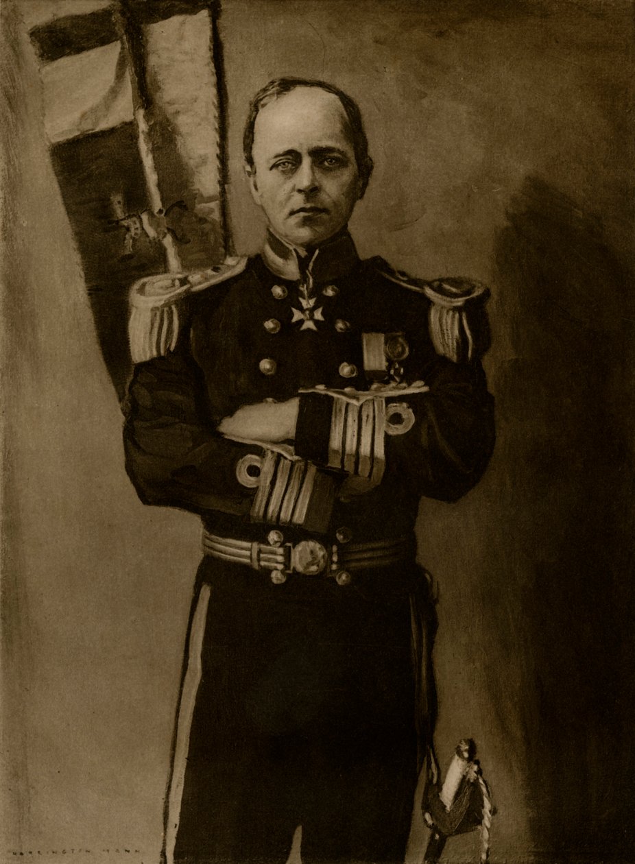 Capitão Robert F. Scott, RN, CVO, c1900-1910, 1913. de Emery Walker