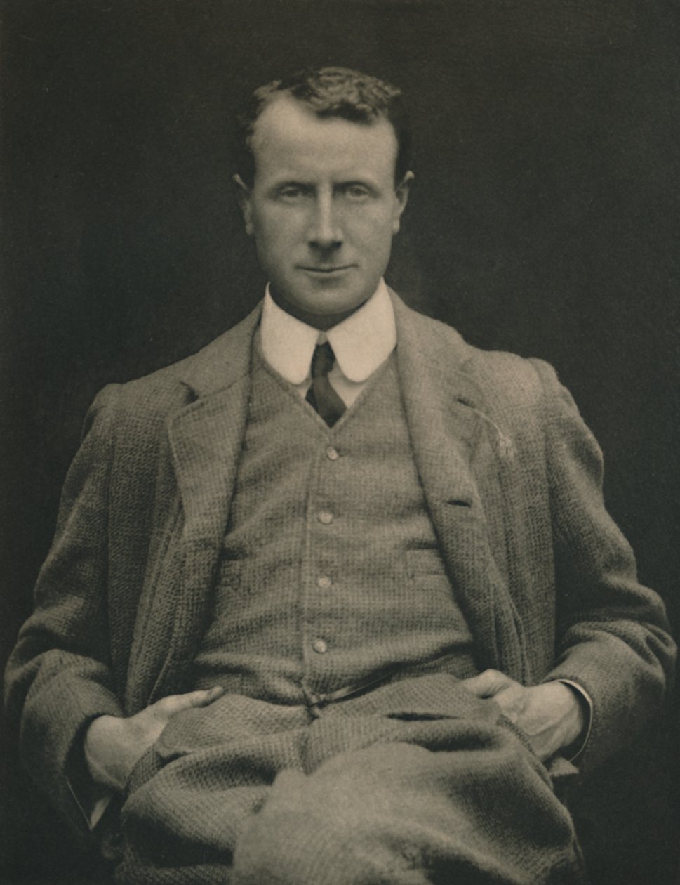 Edward A. Wilson, BA, MB, c1910s, 1913. de Emery Walker