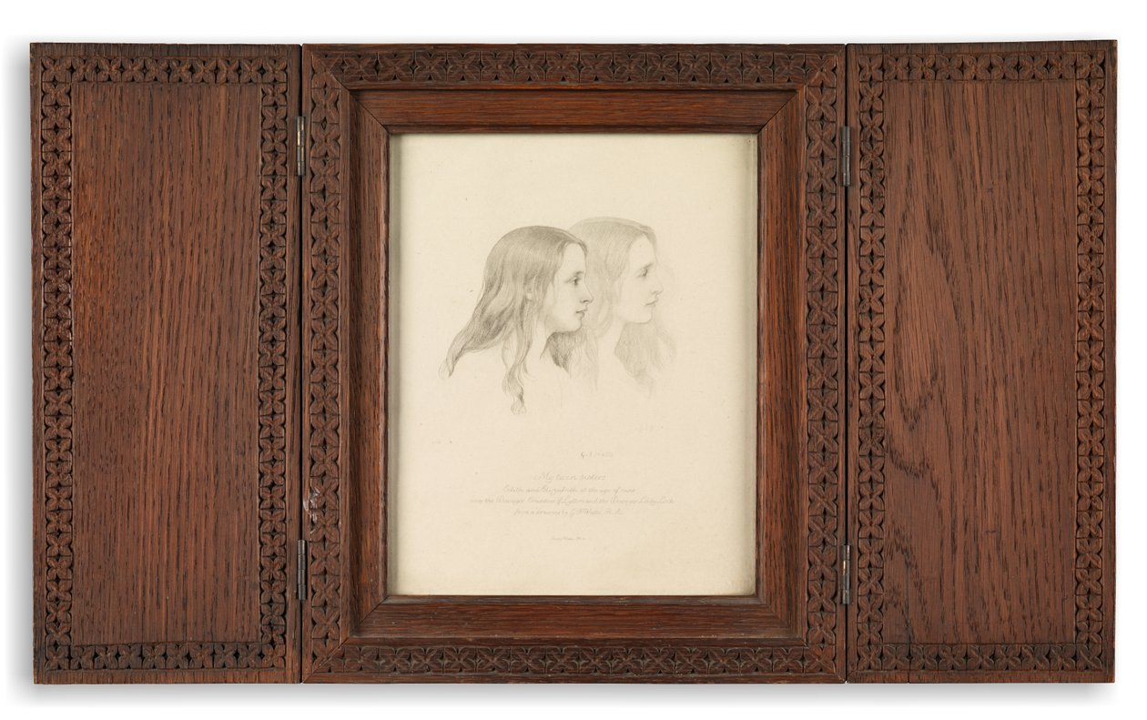 My Twin Sisters &39;(fotogravura) de Emery Walker