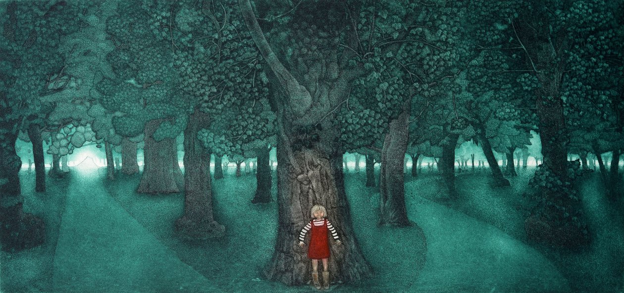 Esconderijo, 2010 (gravura) de Emiko Aida