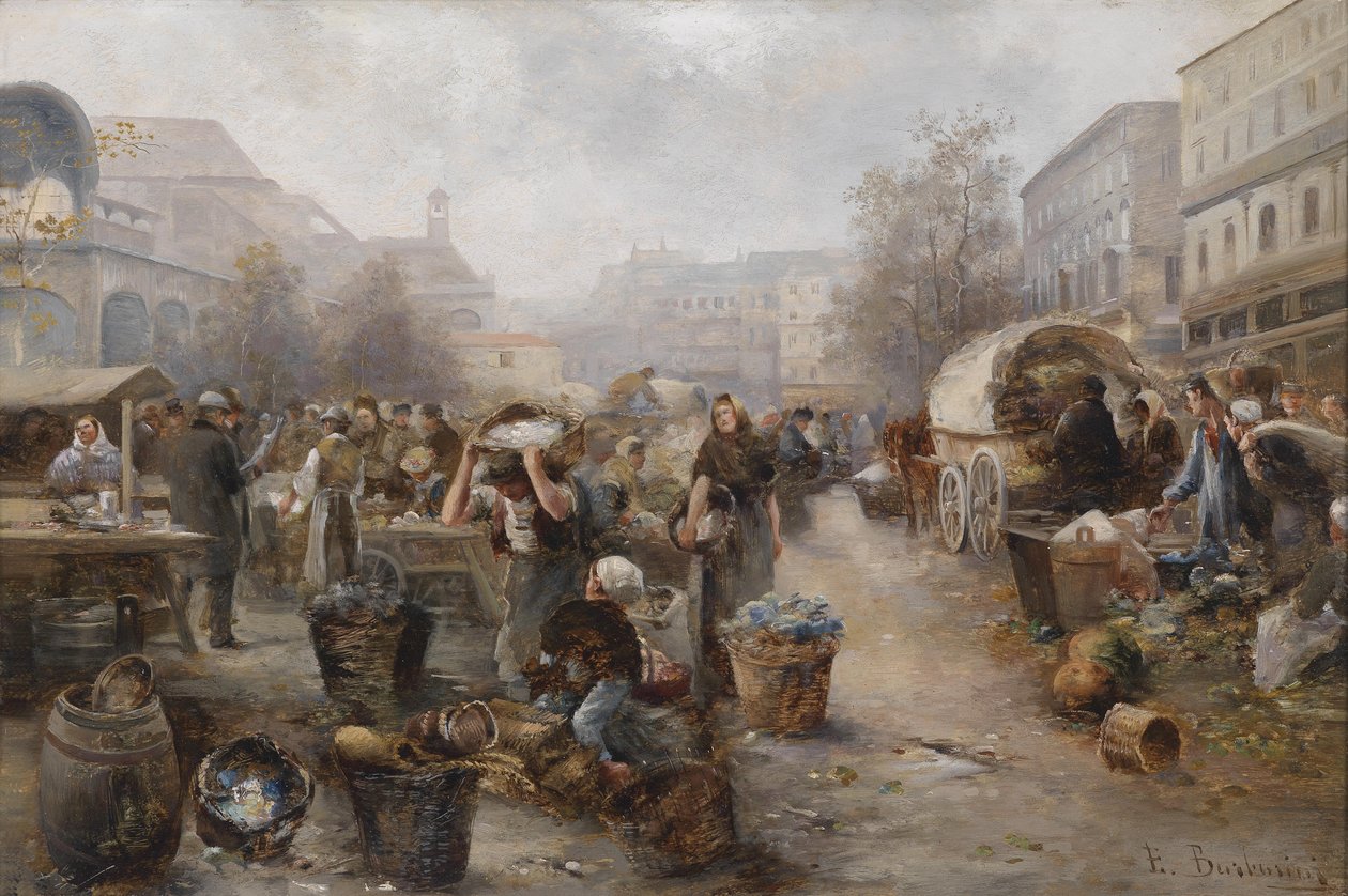 dia de mercado de Emil Barbarini