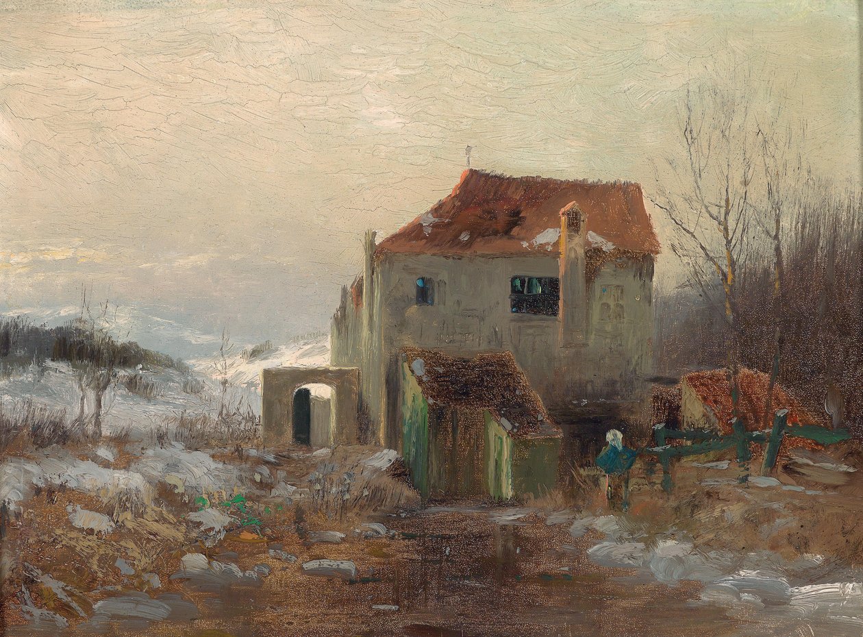 Moinho perto de Rodaun de Emil Jakob Schindler