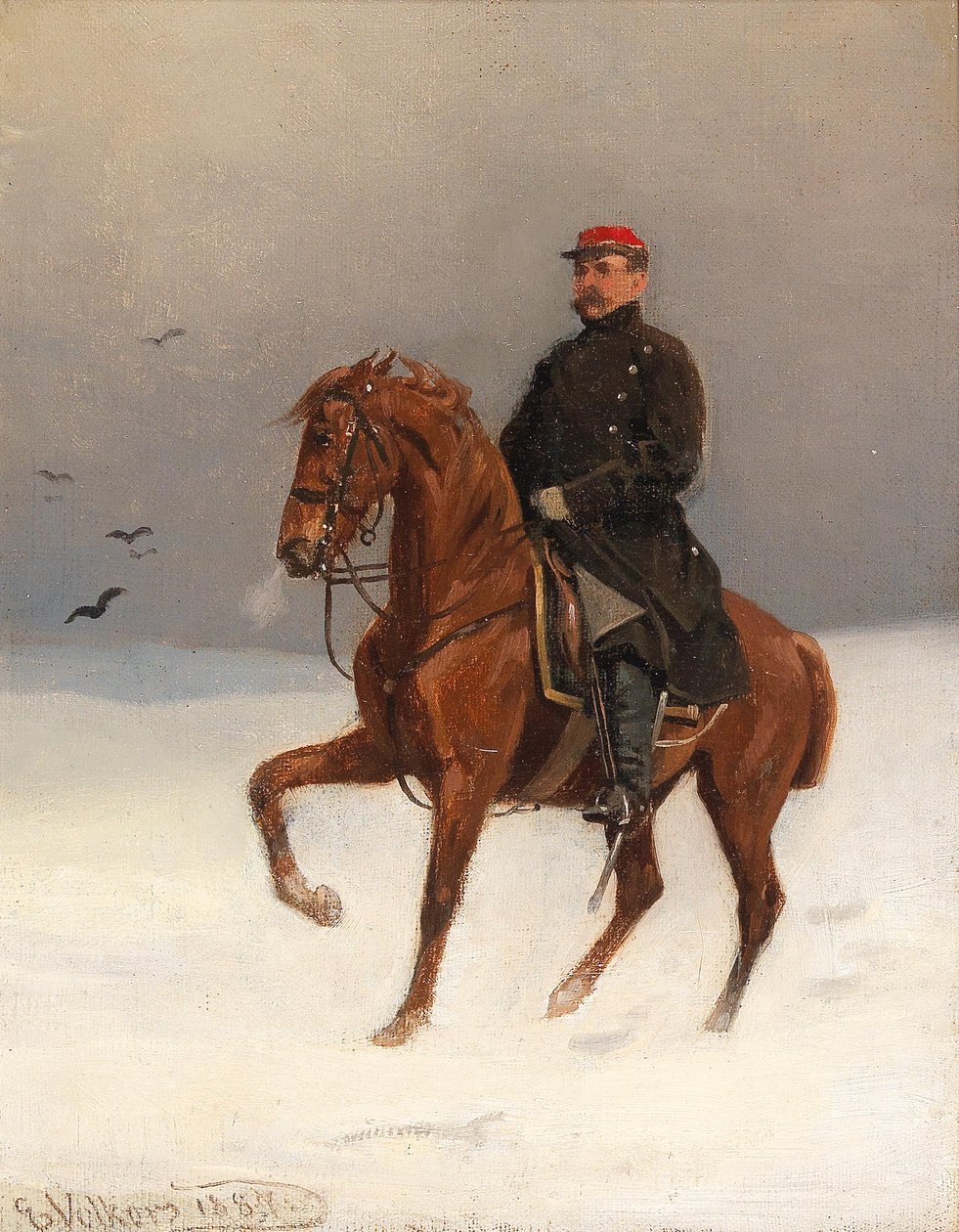 Soldado Montado de Emil Volkers
