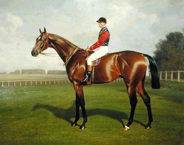 Jubileu de diamante, vencedor do Derby de 1900, 1900 (ver 188215 para detalhes) de Emil Adam