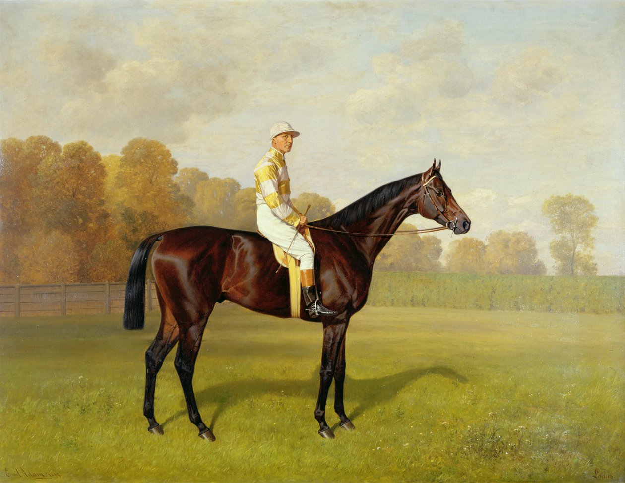 Ladas, vencedor do Derby de 1894, 1894 (para detalhes, ver 188209) de Emil Adam