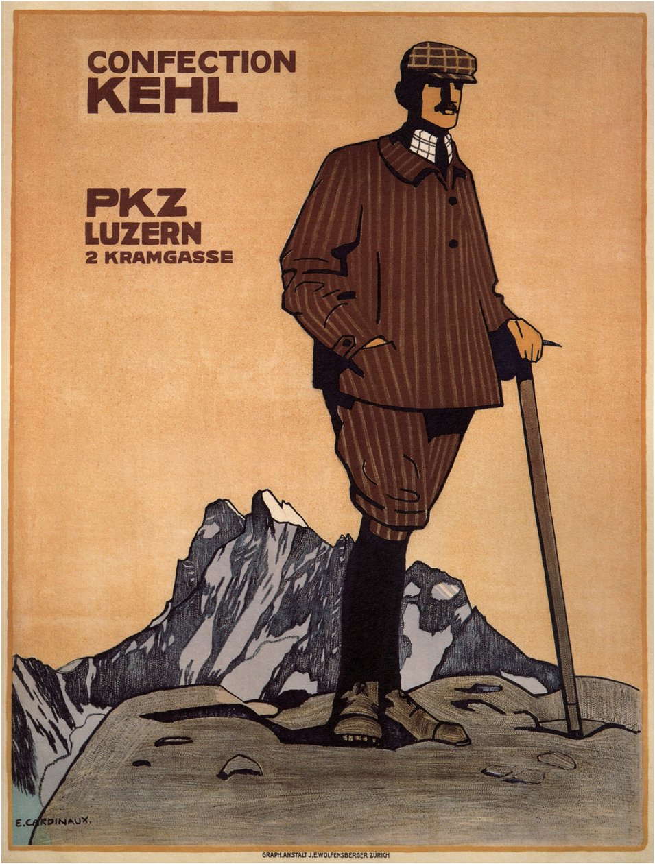 Confecção Kehl, 1908 de Emil Cardinaux