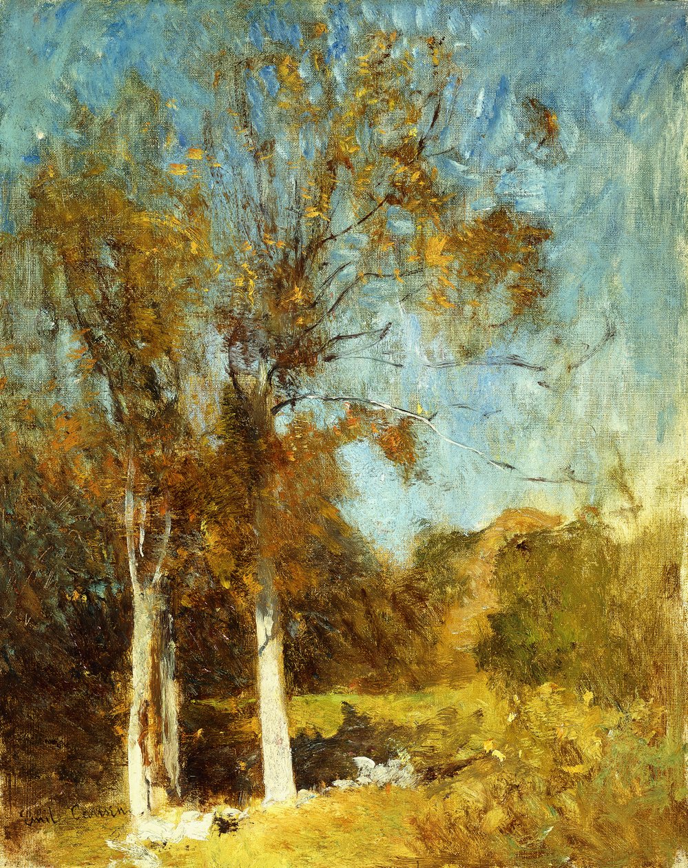 Árvores de Outono de Emil Carlsen
