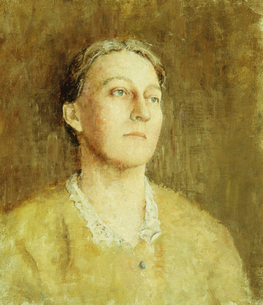Retrato da Esposa do Artista de Emil Carlsen