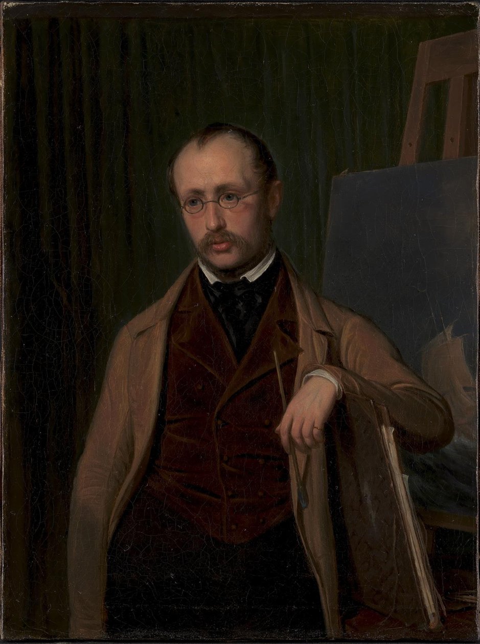 Retrato do Pintor Marinho de Emil Ditlev Bærentzen