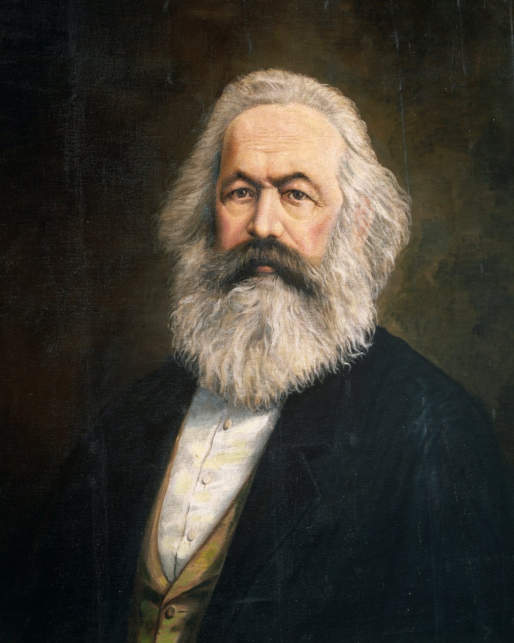 Retrato de Karl Marx de Emil Dreyer